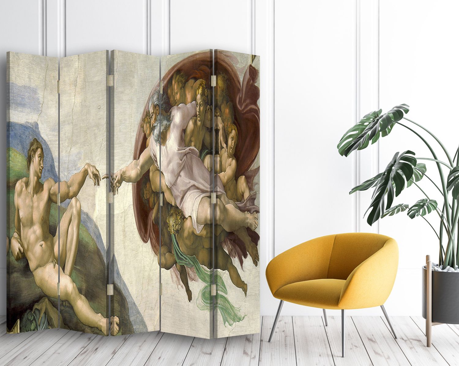 Paravento - Separè per Interni La Creazione Di Adamo - Michelangelo  Buonarroti - Quadri famosi, stampe su tela, posters vintage e arredo da  parete - ツ Legendarte