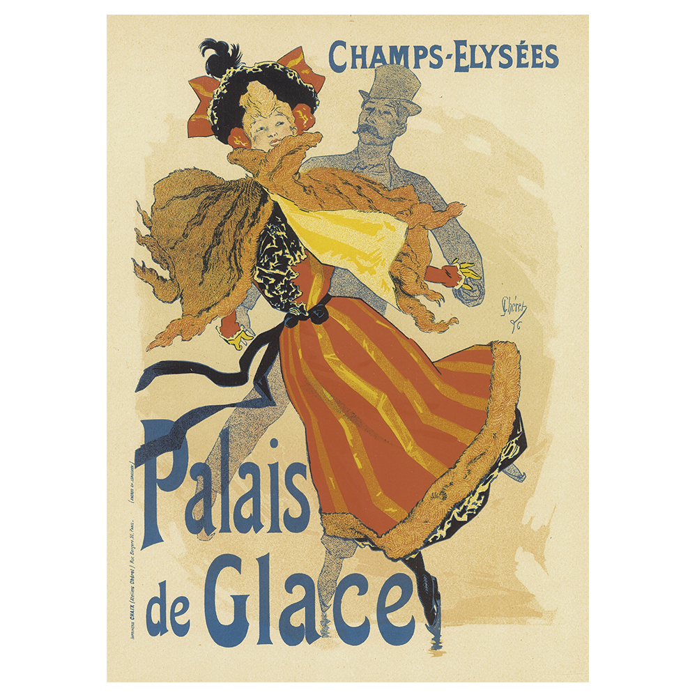 Poster Vintage Artistico Palais de Glace Champs Elysées - Quadro Decorazione Pa