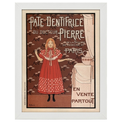 Poster Vintage Artistico La Parisienne du Siècle - Quadro, Decorazione  Parete