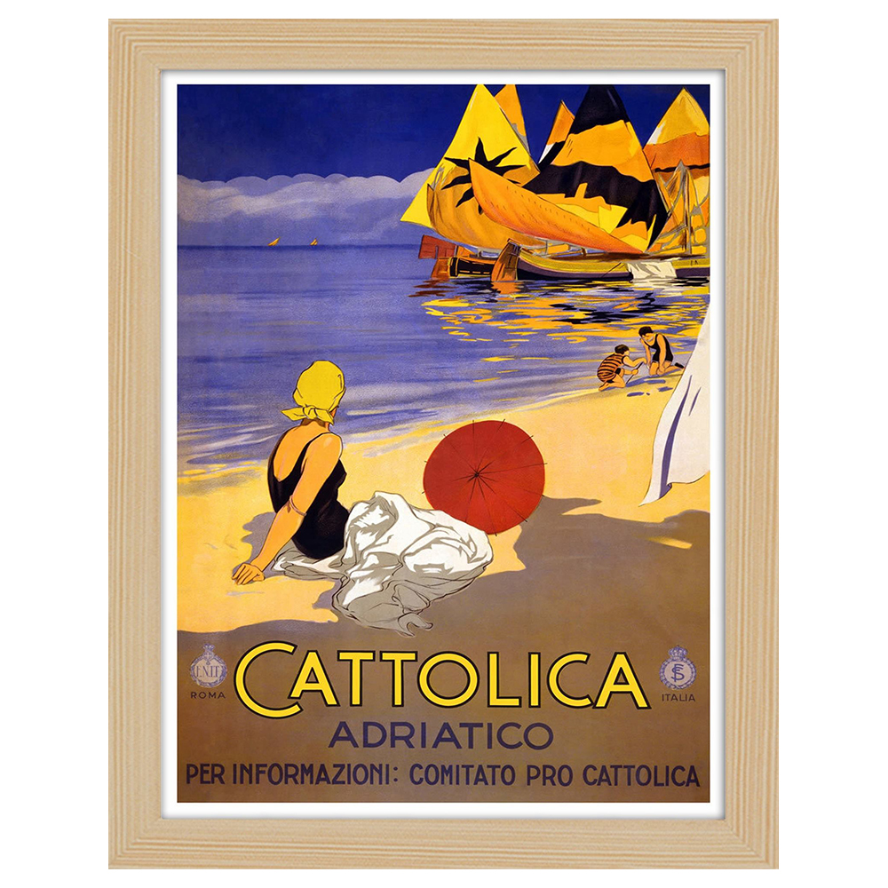 Quadri famosi, stampe su tela, posters vintage e arredo da parete - ツ  Legendarte - Poster Vintage Turistico Cannes - Côte d'Azur - Quadro,  Decorazione Parete