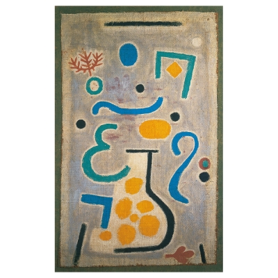 Stampa su tela - Die Vase (Il Vaso) - Paul Klee - Quadro su Tela, Decorazione Parete