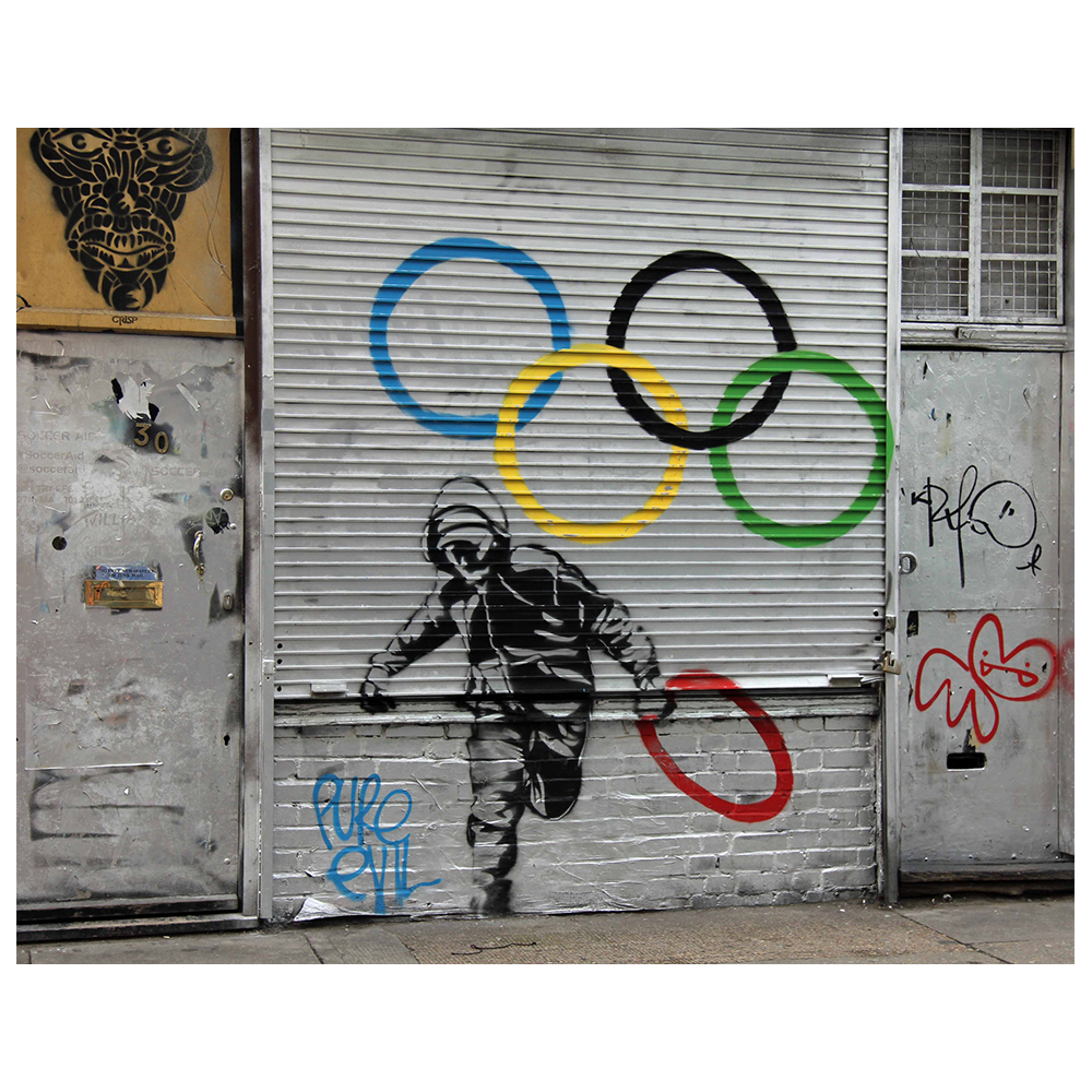 Sneakers Graffiti Street Art Canvas Prints Wall Art Home Decor – UnixCanvas