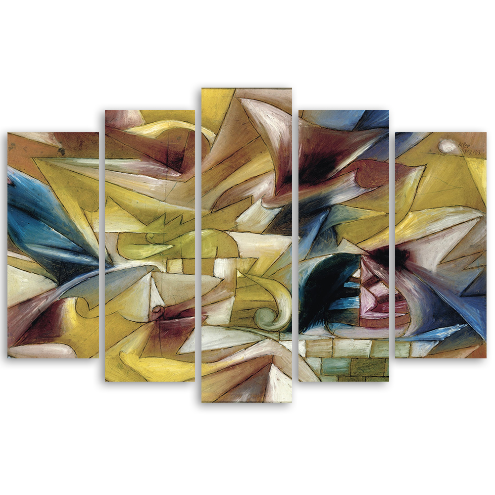 Stampa su tela - Giardino Tropicale - Paul Klee - Quadro su Tela Decorazione Pa