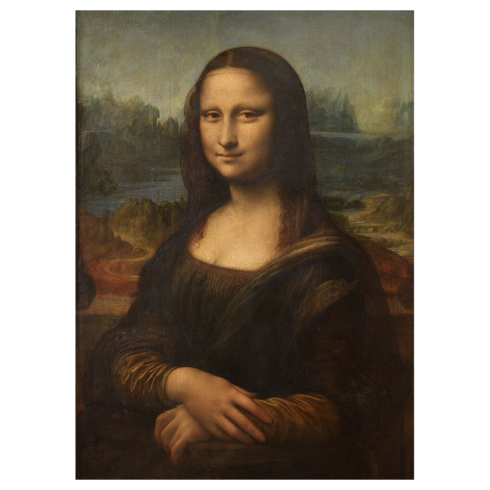 Stampa su tela - La Gioconda - Leonardo da Vinci - Quadro su Tela Decorazione P