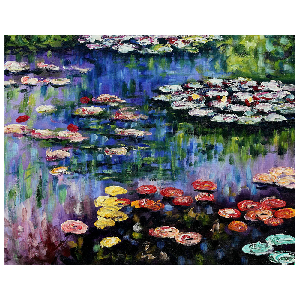 Stampa su tela - Lo Stagno Con Ninfee - Claude Monet - Quadro su Tela Decorazio
