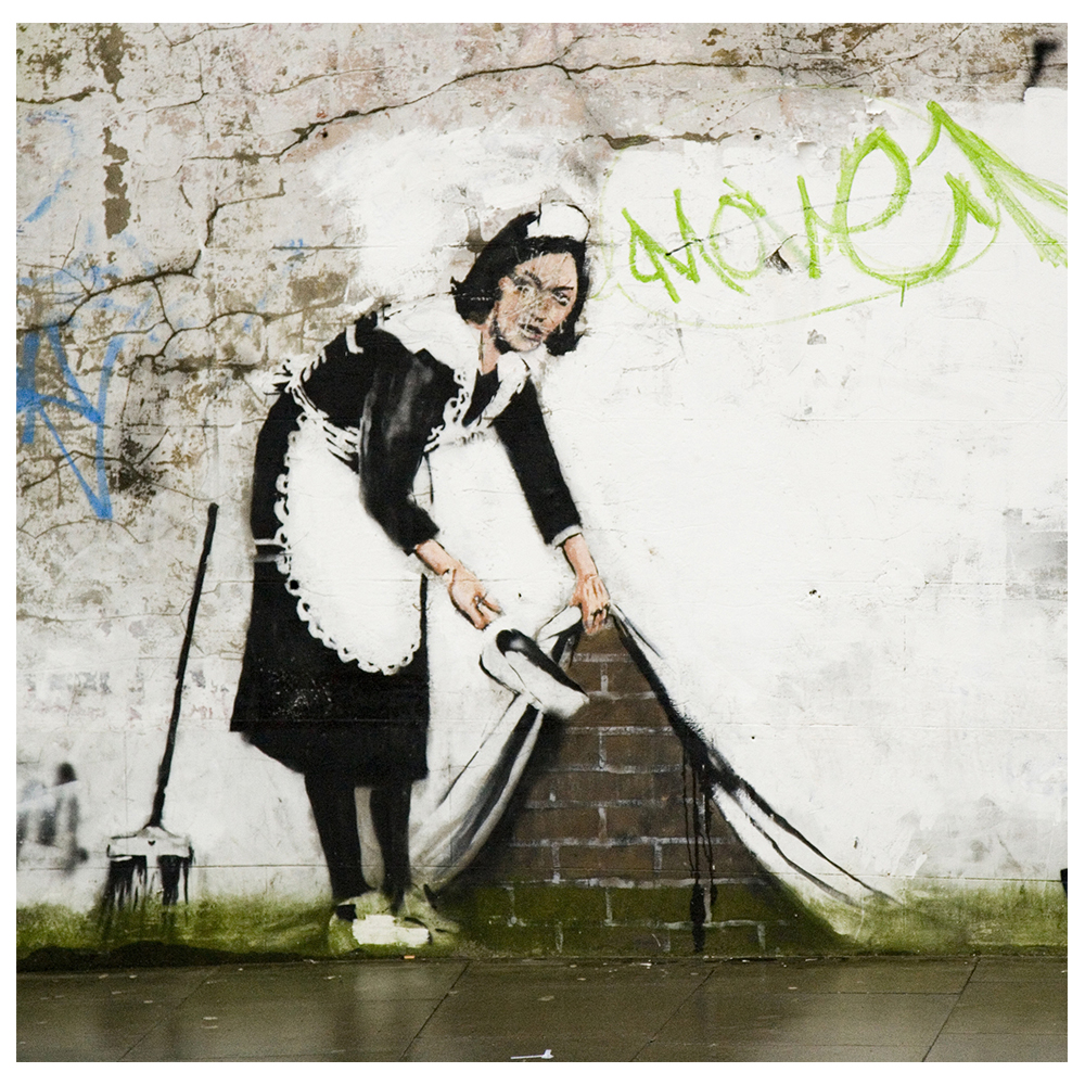 Quadro su Tela Banksy 